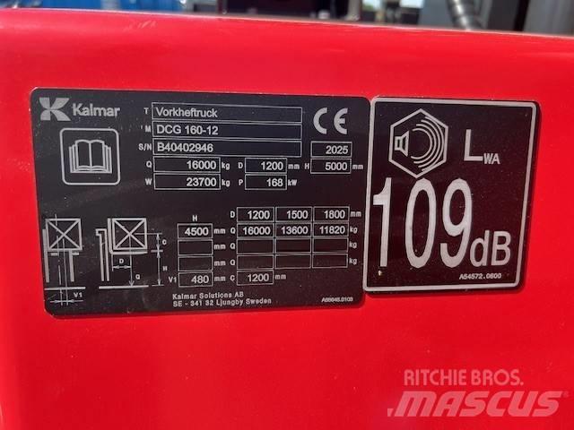 Kalmar DCG 160-12 Diesel gaffeltrucks