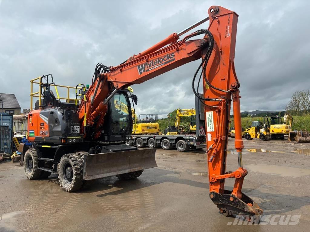 Hitachi ZX 155 W-7 Midi-gravemaskiner 7t - 12t