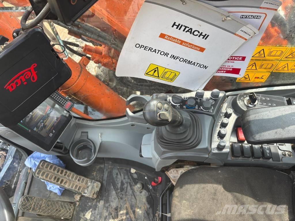 Hitachi ZX 155 W-7 Midi-gravemaskiner 7t - 12t