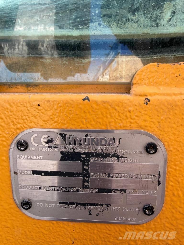 Hyundai Robex 35 Z-9 Minigravemaskiner