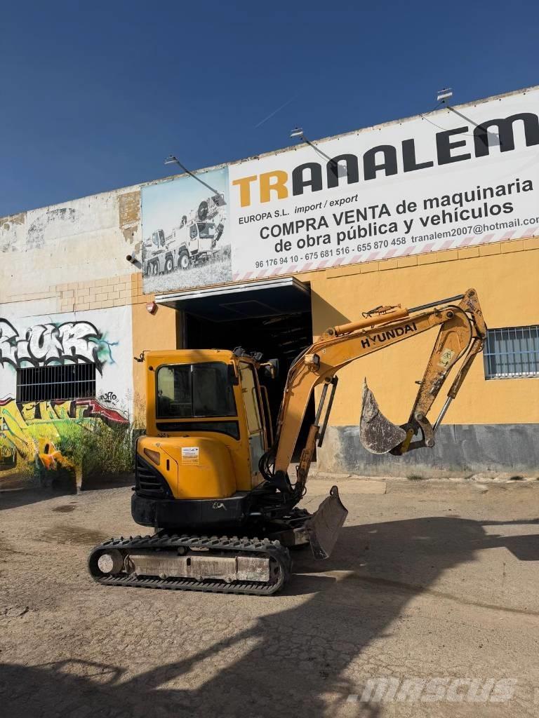 Hyundai Robex 35 Z-9 Minigravemaskiner