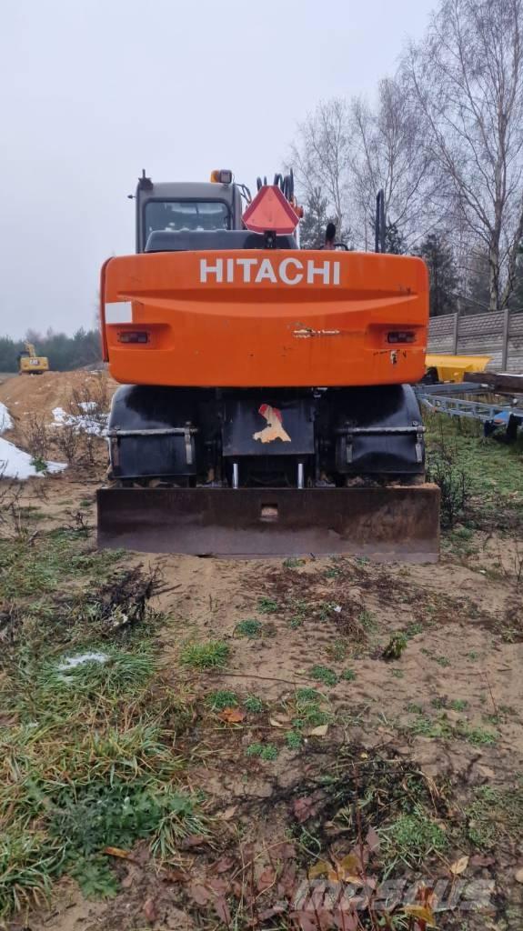 Hitachi ZX 130 W Gravemaskiner på hjul