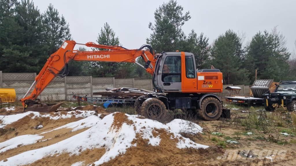 Hitachi ZX 130 W Gravemaskiner på hjul