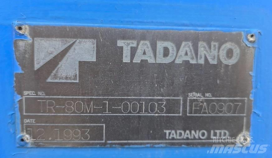 Tadano TR 80 M-1 Kraner til hårdt terræn