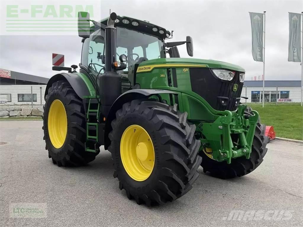 John Deere 6r 250 Traktorer