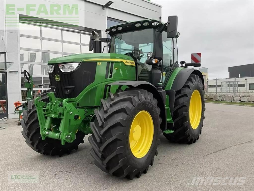 John Deere 6r 250 Traktorer