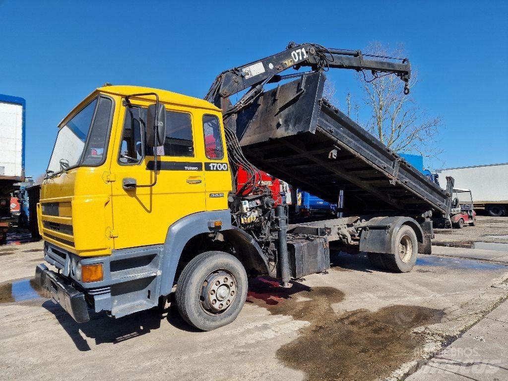 DAF 1700 TURBO Lastbiler med tip