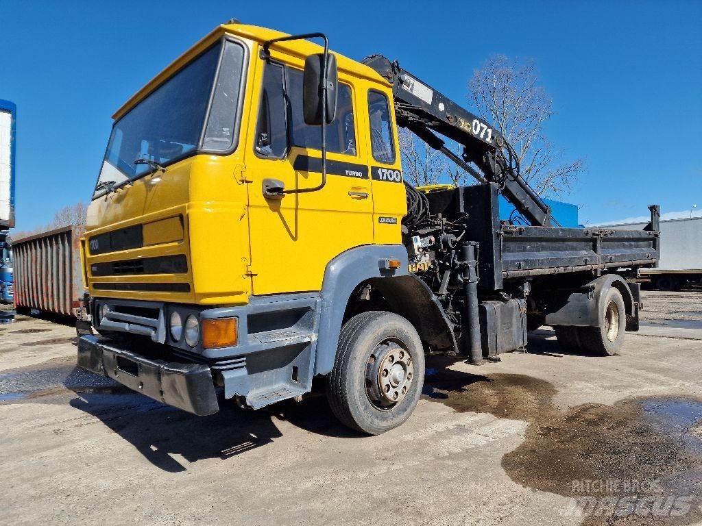 DAF 1700 TURBO Lastbiler med tip