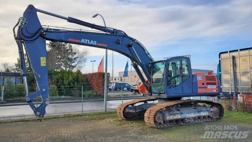 Atlas 260LC Gravemaskiner på larvebånd