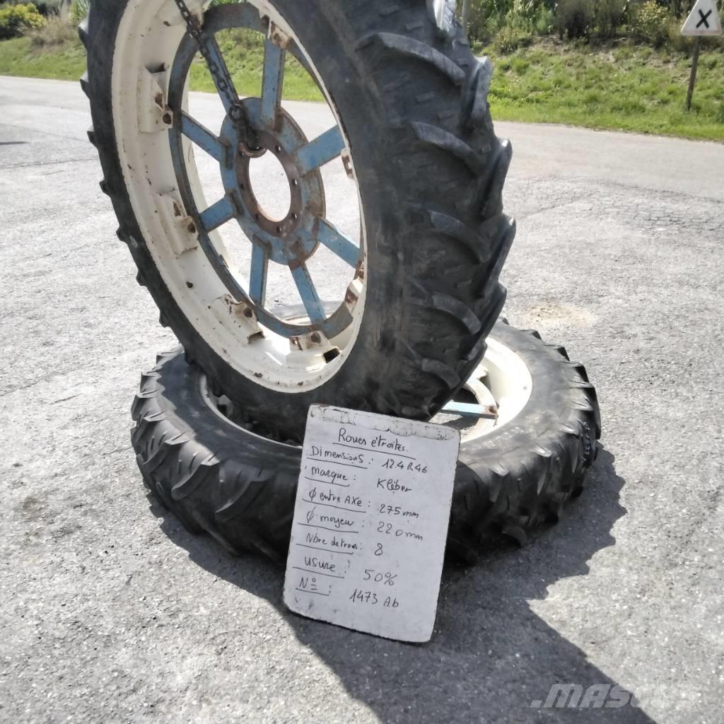 Kleber 12.4R46 Hjul, Dæk og Fælge