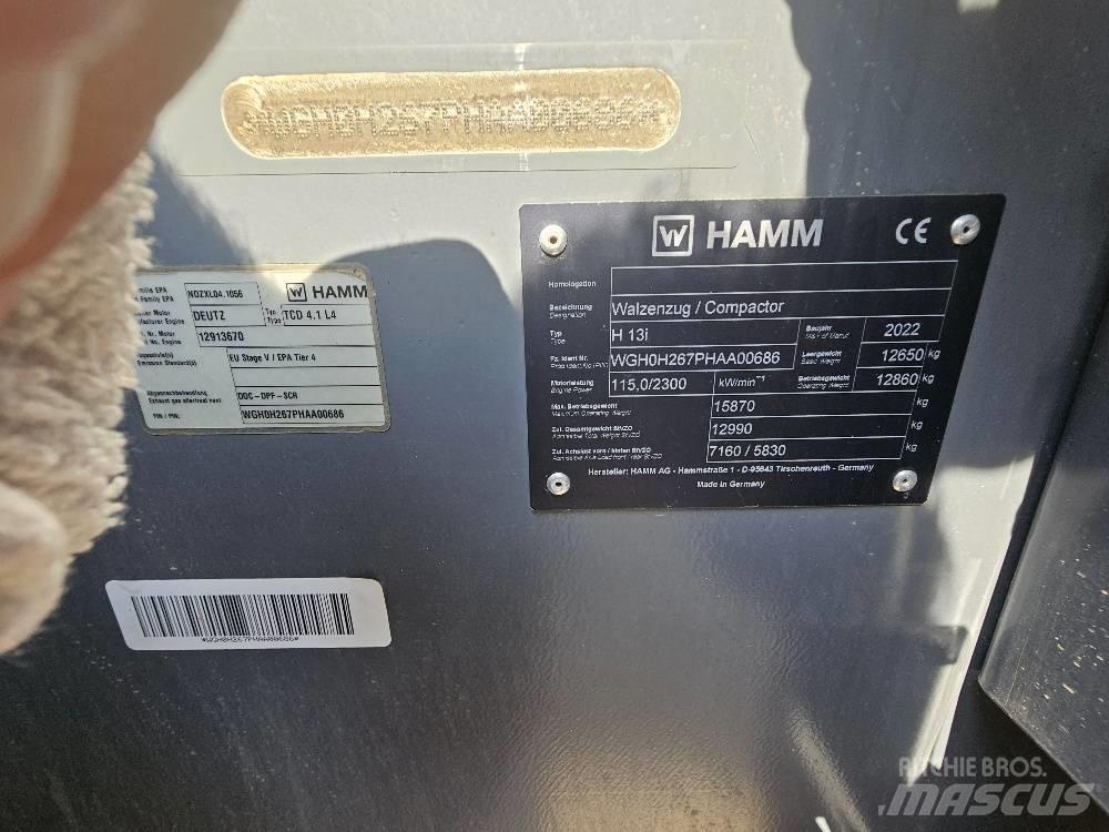 Hamm H13 i Enkelt tromle