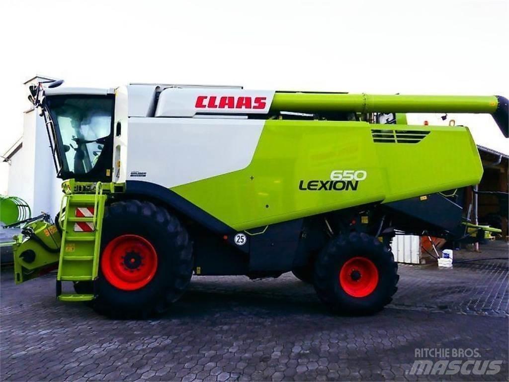 CLAAS lexion 650 Mejetærskere