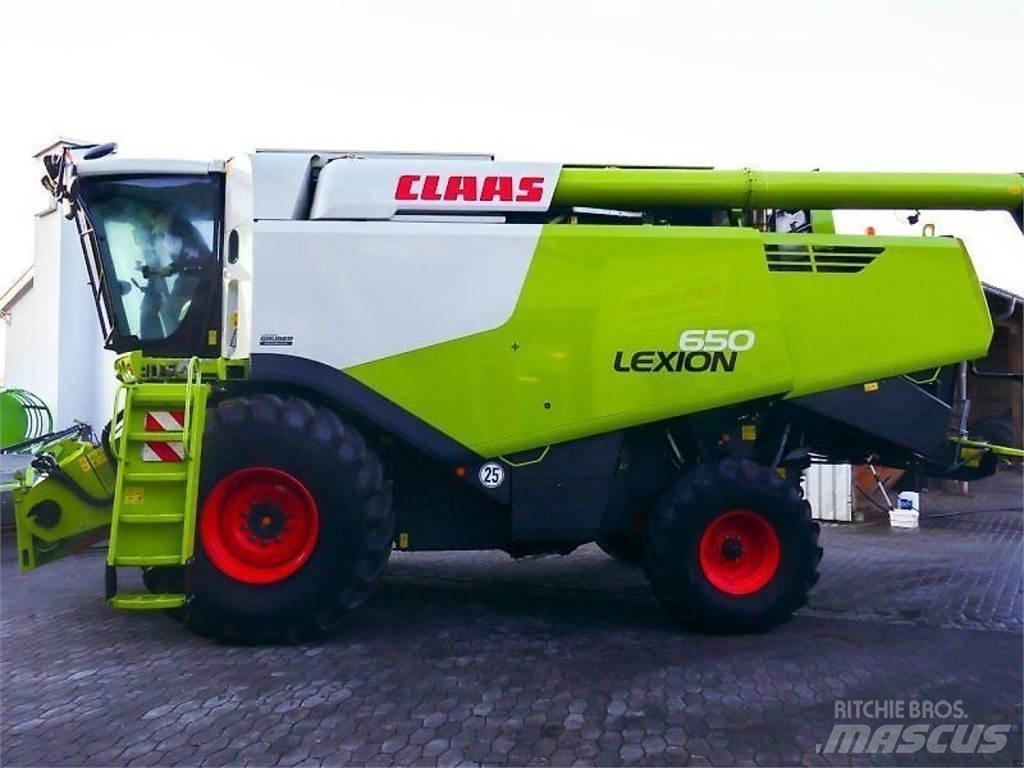 CLAAS lexion 650 Mejetærskere