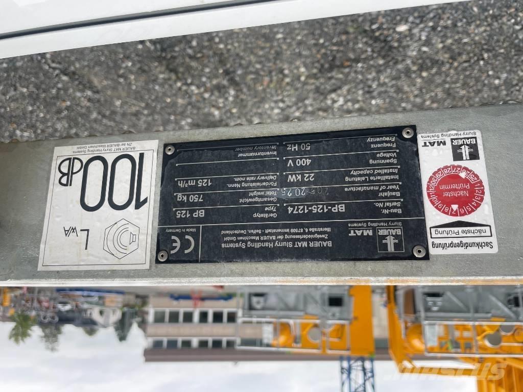 Bauer MAT BP 125 Entreprenør - Andet