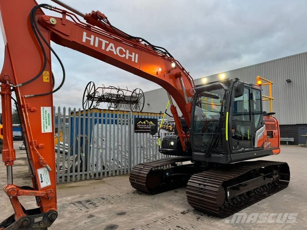Hitachi ZX 130-7 Gravemaskiner på larvebånd