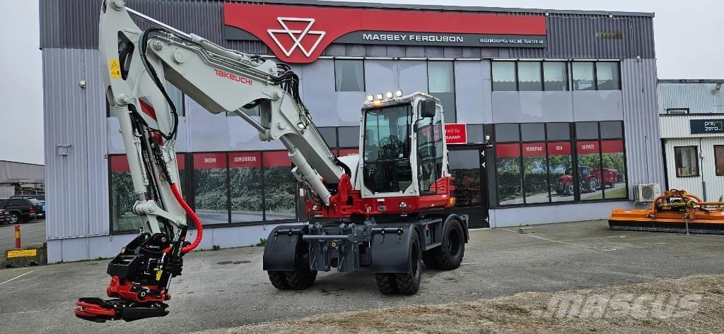 Takeuchi TB 395 W Gravemaskiner på hjul
