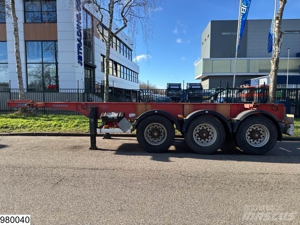 Asca Chassis 20 ft Semi-trailer med containerramme