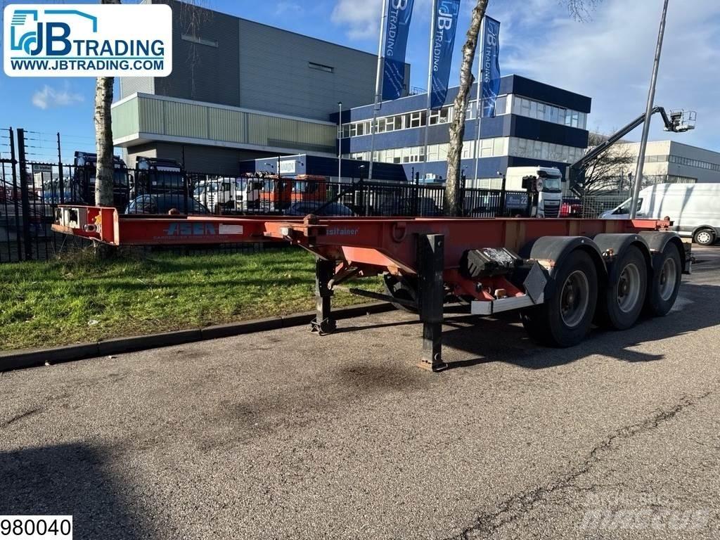 Asca Chassis 20 ft Semi-trailer med containerramme