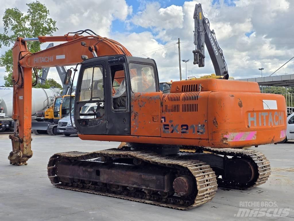 Fiat-Hitachi EX 215 Gravemaskiner på larvebånd