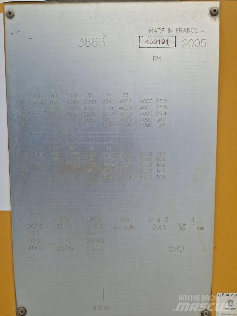 Potain 386B Semimobilkraner