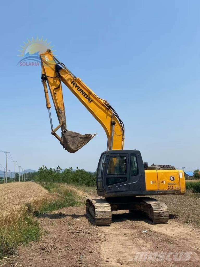 Hyundai Robex 215-7 Gravemaskiner på larvebånd