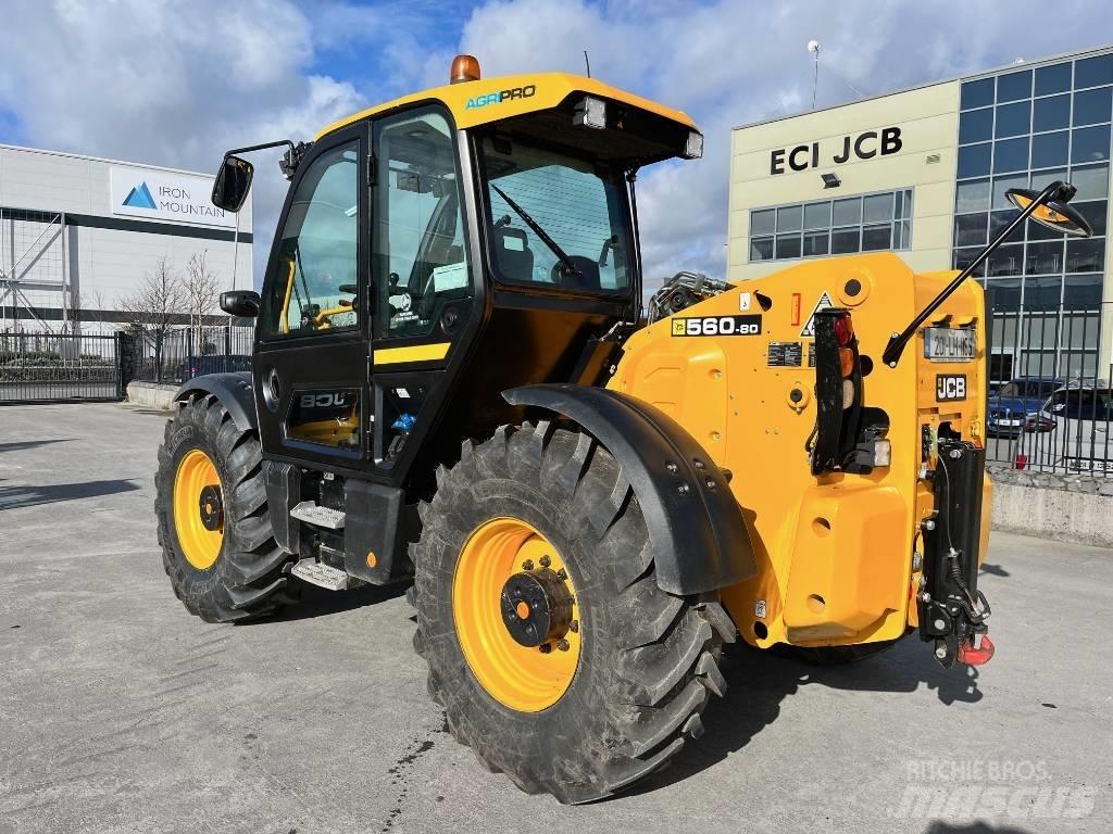 JCB 560-80 AGRI PRO Teleskoplæssere