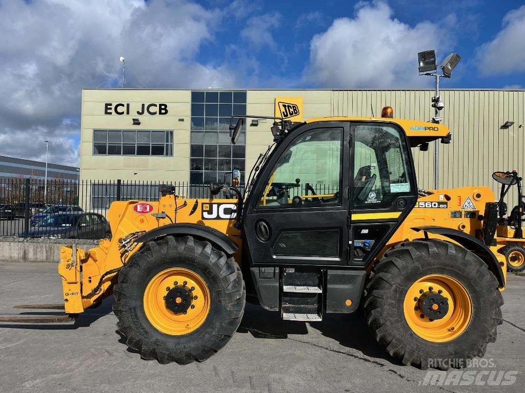 JCB 560-80 AGRI PRO Teleskoplæssere