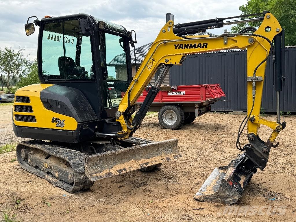 Yanmar SV 26 Minigravemaskiner