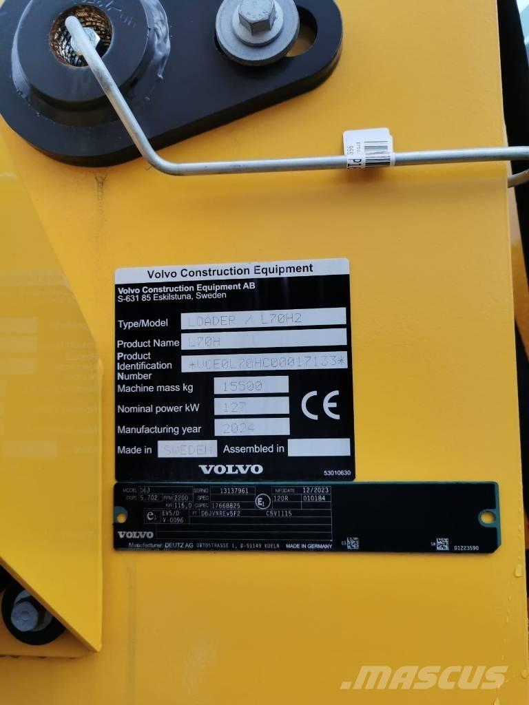 Volvo L 70 H2 Læssemaskiner på hjul