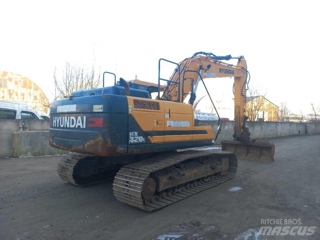 Hyundai HX 220 L Gravemaskiner på larvebånd