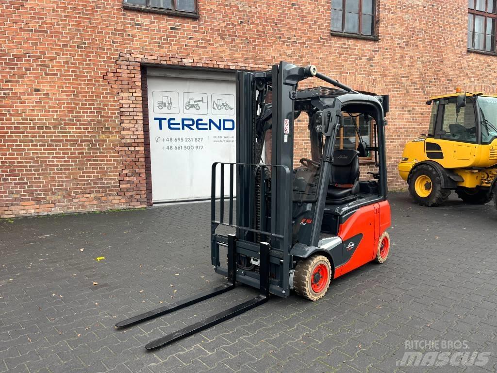 Linde E16-02 El gaffeltrucks