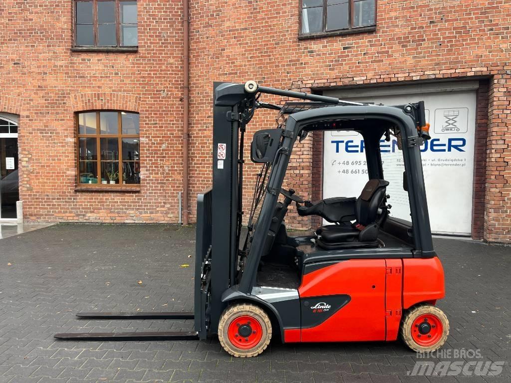 Linde E16-02 El gaffeltrucks