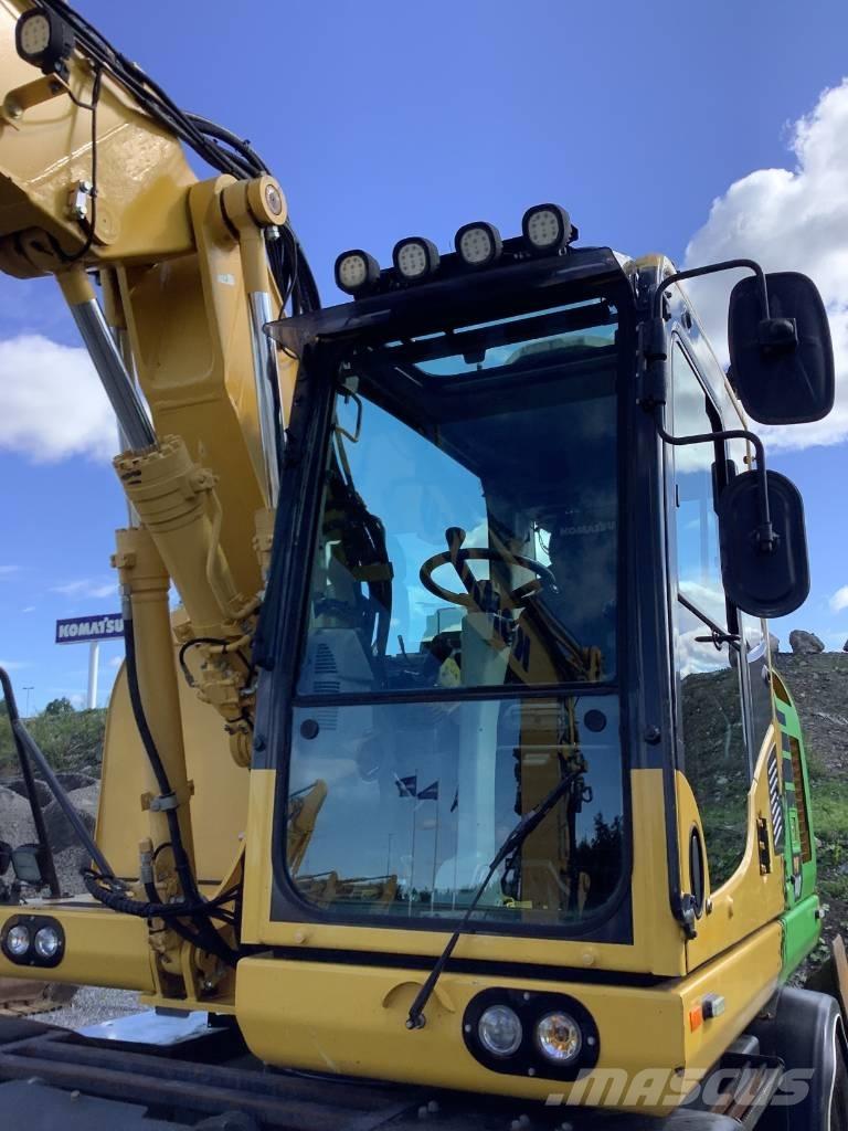 Komatsu PW148-10 Gravemaskiner på hjul