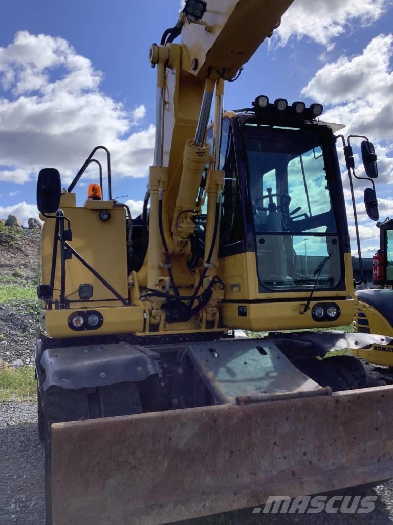 Komatsu PW148-10 Gravemaskiner på hjul
