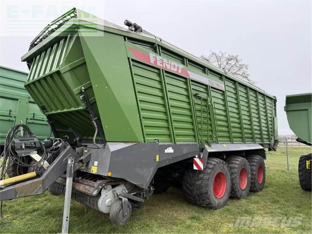 Fendt tigo 100 xr Andre Semi-trailere
