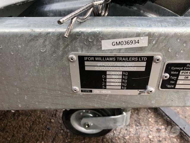 Ifor Williams HB 506 Semi-trailer til Dyretransport
