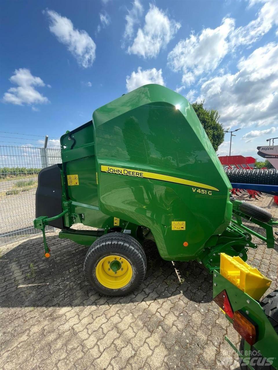 John Deere V451G Rundballe-pressere
