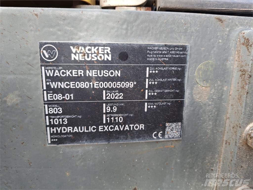 Wacker Neuson 803 Gravemaskiner på larvebånd