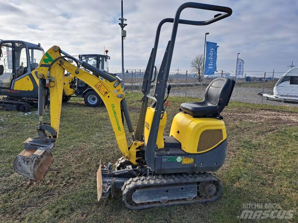 Wacker Neuson 803 Gravemaskiner på larvebånd