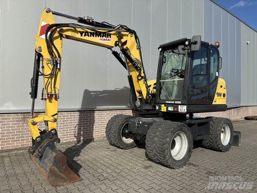 Yanmar B75W Gravemaskiner på hjul