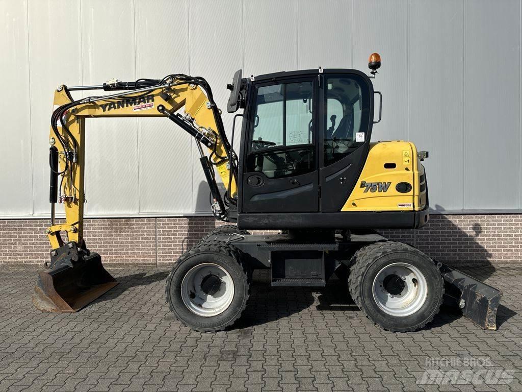 Yanmar B75W Gravemaskiner på hjul