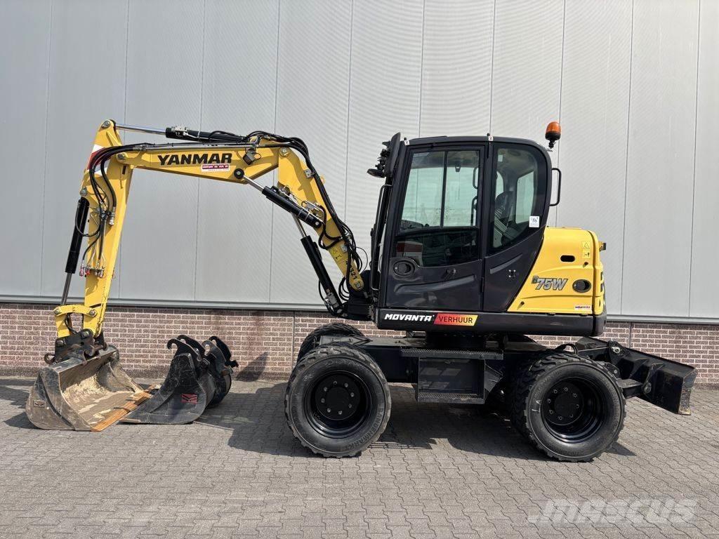 Yanmar B75W Gravemaskiner på hjul