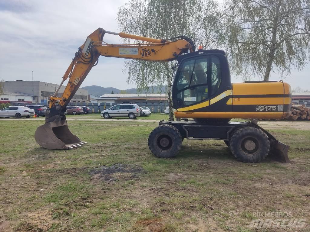 JCB JS 175 W Gravemaskiner på hjul