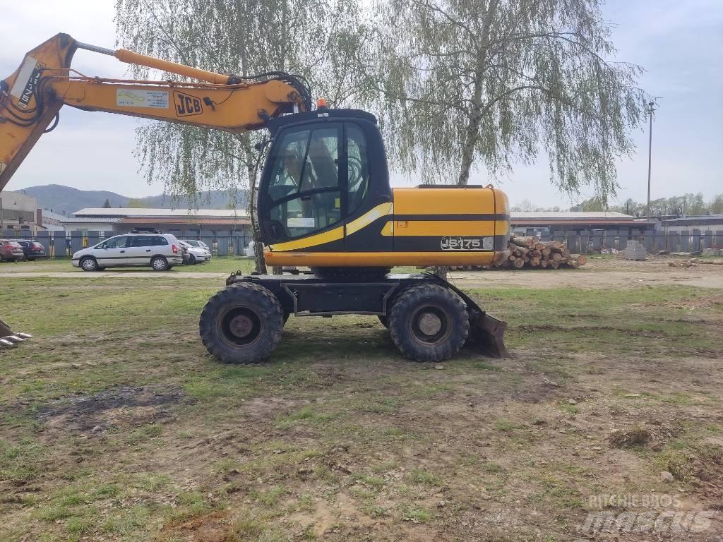 JCB JS 175 W Gravemaskiner på hjul