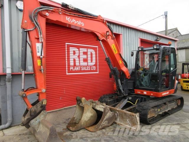 Kubota KX080-4α2 Midi-gravemaskiner 7t - 12t