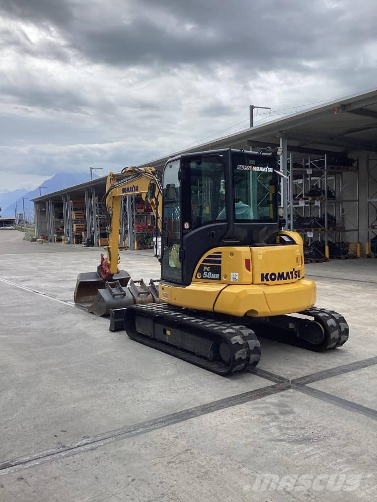 Komatsu PC 58 MR-5E0 Minigravemaskiner