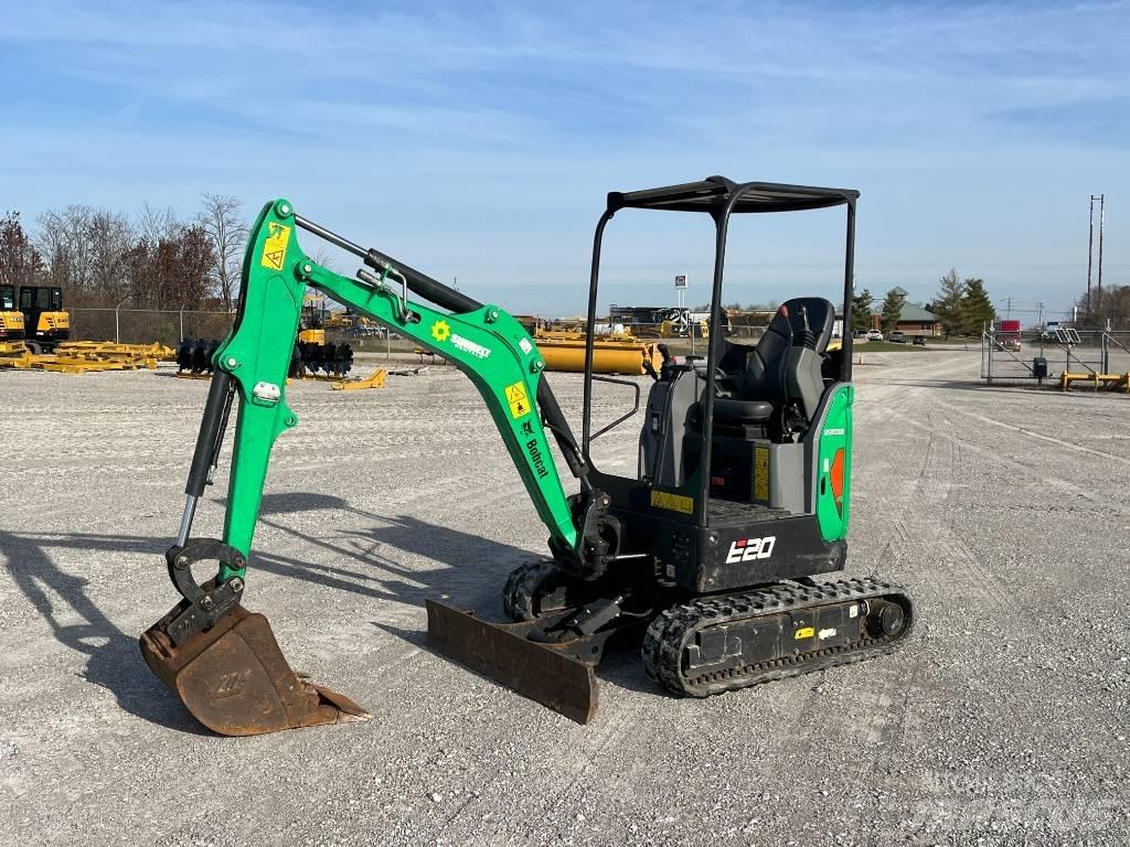 Bobcat E 20 Minigravemaskiner