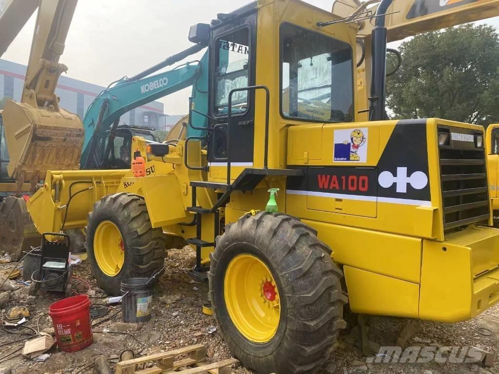 Komatsu wa100-1 Læssemaskiner på hjul