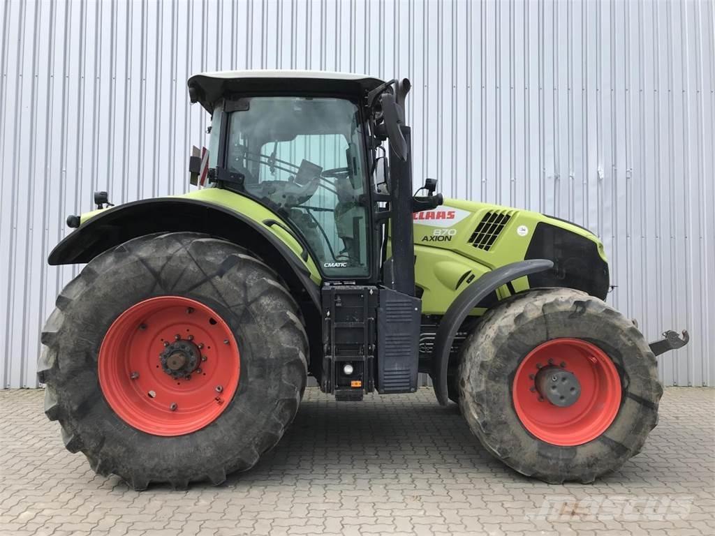 CLAAS Axion 870 Traktorer