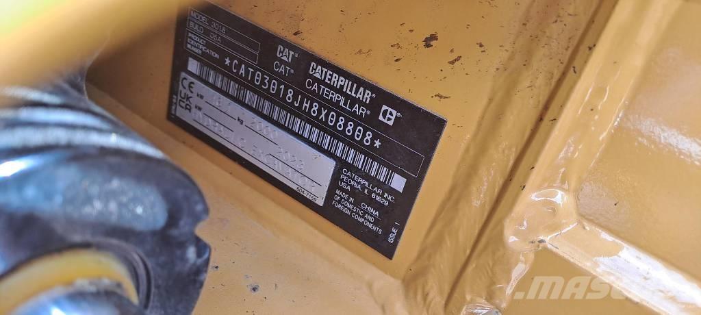 CAT 301.8 Minigravemaskiner